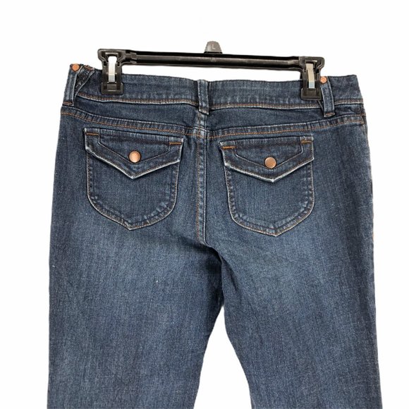 Simply Vera Vera Wang Womens Flare Jeans Sz 8P - Picture 6 of 8